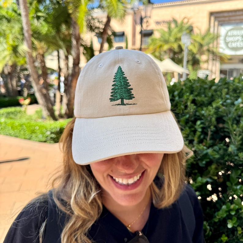 Evergreen Tree Embroidered Hat - view 2