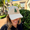 Evergreen Tree Embroidered Hat