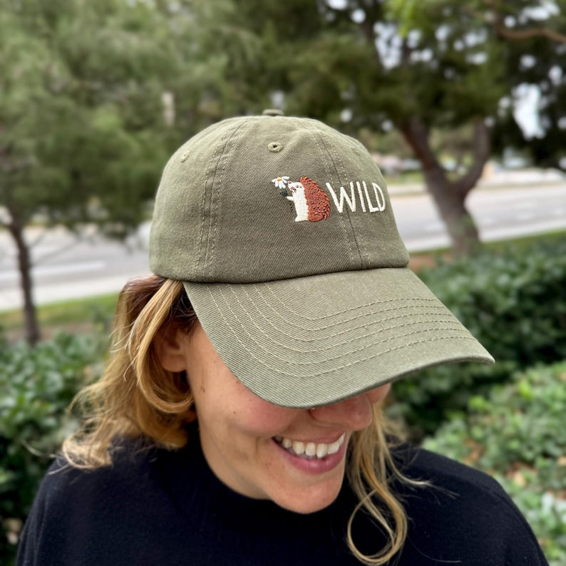 Embroidered Hedgehog Hat - view 3